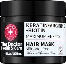 The Doctor Maximum Energy Hair Mask 295 ml hinta ja tiedot | Naamiot, öljyt ja seerumit | hobbyhall.fi