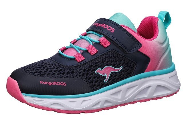 Kangaroos kesäkengät lapsille K-OK Swirl EV sininen/vihreä/pinkki hinta ja tiedot | Lasten urheilukengät | hobbyhall.fi