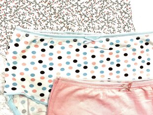 Vaaleanpunaiset Intimo naisten puuvilla pikkuhousut 3kpl hinta ja tiedot | Naisten alushousut | hobbyhall.fi