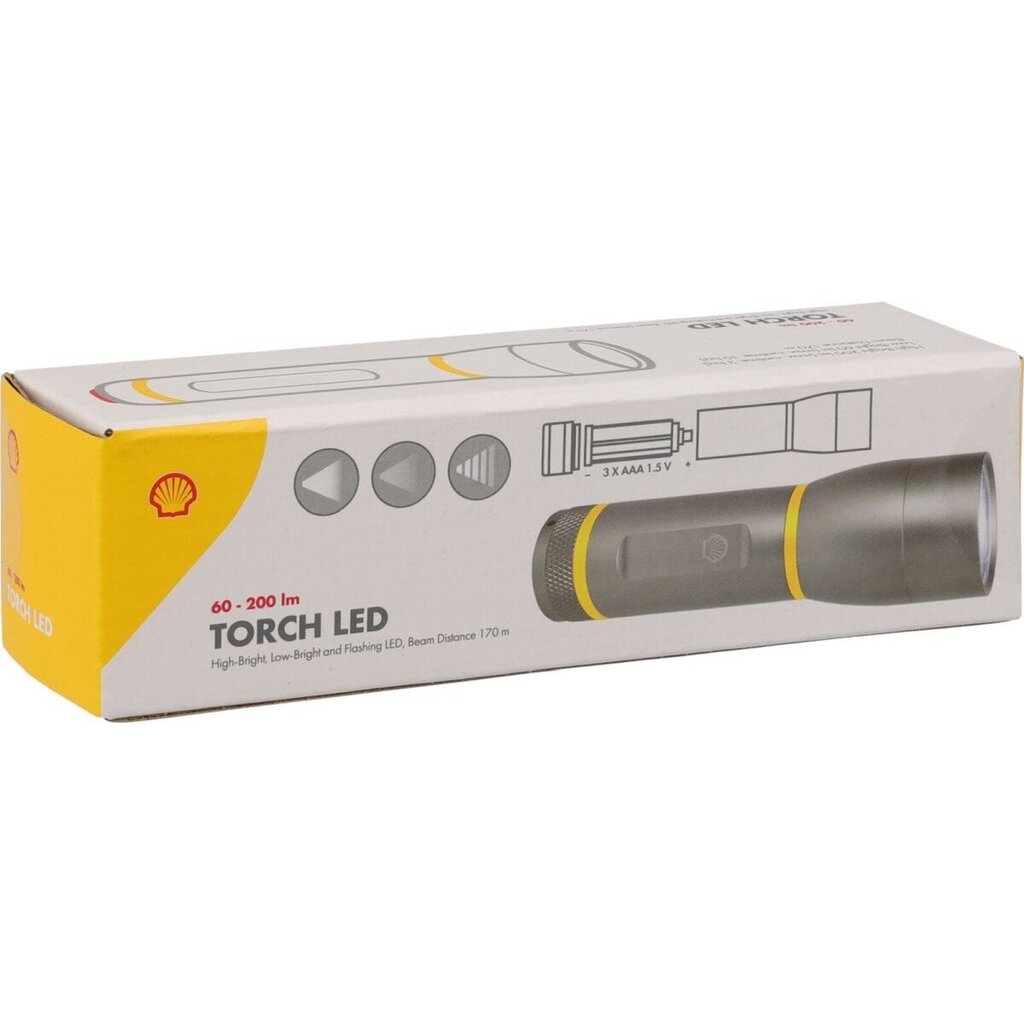 Taskulamppu Shell Tactical, 12,5 cm hinta ja tiedot | Taskulamput ja valonheittimet | hobbyhall.fi