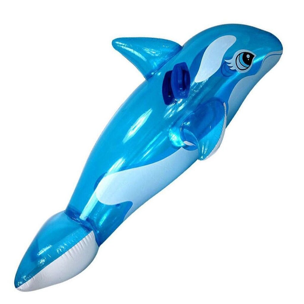 Ilmatäytteinen lautta Sun Club Whale, 145x80 cm, sininen hinta ja tiedot | Puhallettavat vesilelut ja uima-asusteet | hobbyhall.fi