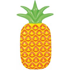 Puhallettava rantapatja Sun Club Pineapple, 185x85 cm, oranssi hinta ja tiedot | Puhallettavat vesilelut ja uima-asusteet | hobbyhall.fi