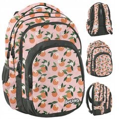 BeUniq Orange Flowers reppu hinta ja tiedot | Koulureput ja -laukut | hobbyhall.fi