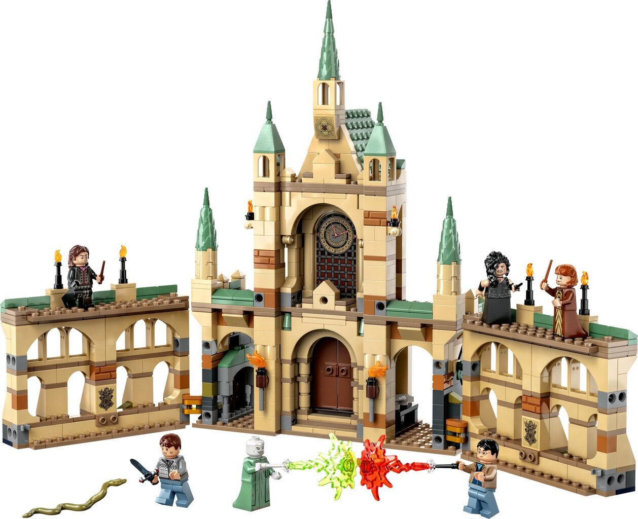 76415 LEGO® Harry Potter Tylypahkan taistelu hinta ja tiedot | LEGOT ja rakennuslelut | hobbyhall.fi