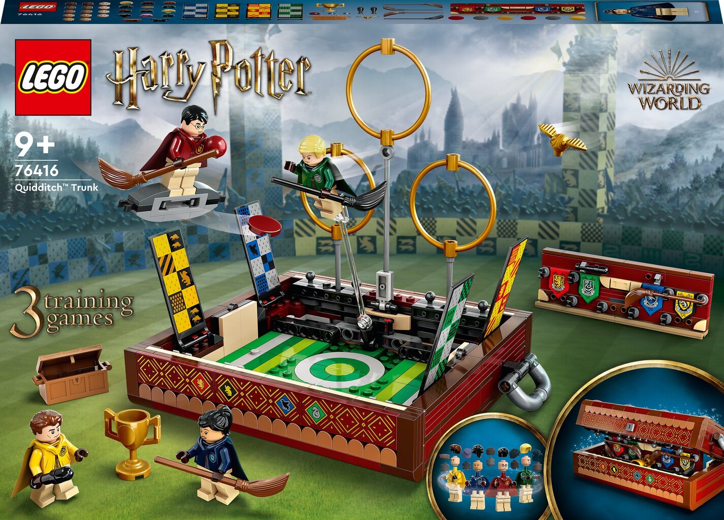 76416 LEGO® Harry Potter Huispausarkku hinta ja tiedot | LEGOT ja rakennuslelut | hobbyhall.fi
