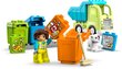 10987 LEGO® DUPLO Kierrätyskuorma-auto hinta ja tiedot | LEGOT ja rakennuslelut | hobbyhall.fi