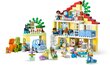 10994 LEGO® DUPLO 3-in-1-omakotitalo hinta ja tiedot | LEGOT ja rakennuslelut | hobbyhall.fi