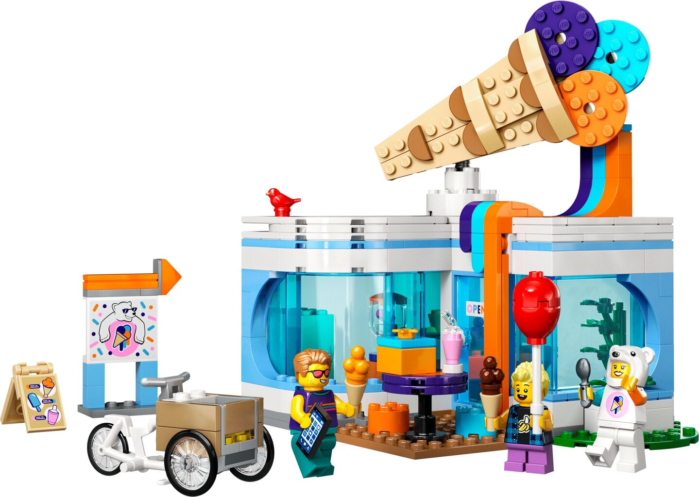 60363 LEGO® City Jäätelökioski hinta ja tiedot | LEGOT ja rakennuslelut | hobbyhall.fi