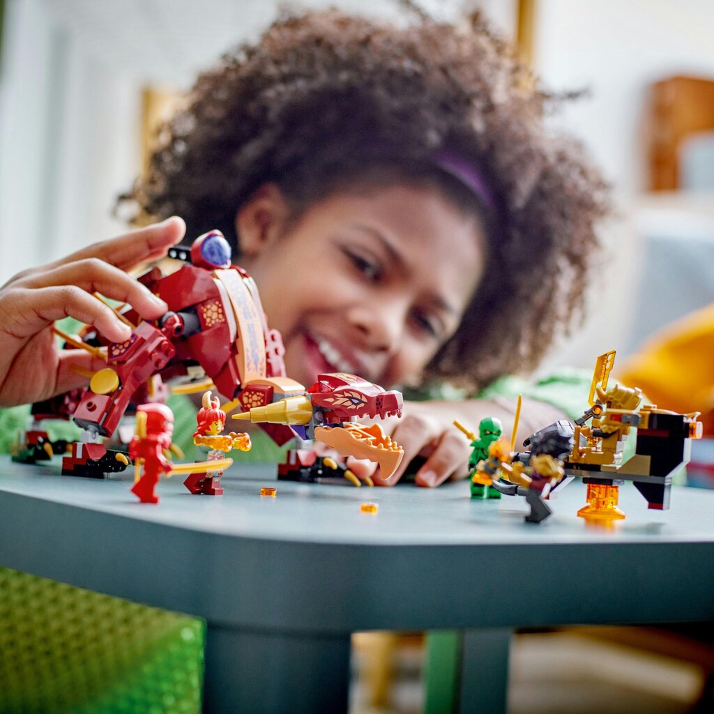 71793 LEGO® NINJAGO Heatwave muuntautumiskykyinen laavalohikäärme hinta ja tiedot | LEGOT ja rakennuslelut | hobbyhall.fi