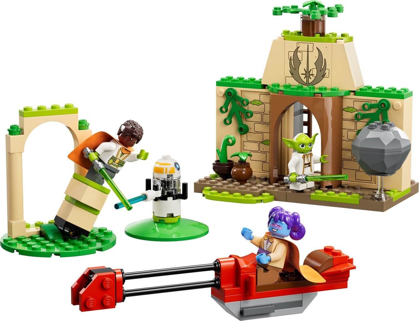 75358 LEGO® Star Wars Tenoon jeditemppeli hinta ja tiedot | LEGOT ja rakennuslelut | hobbyhall.fi