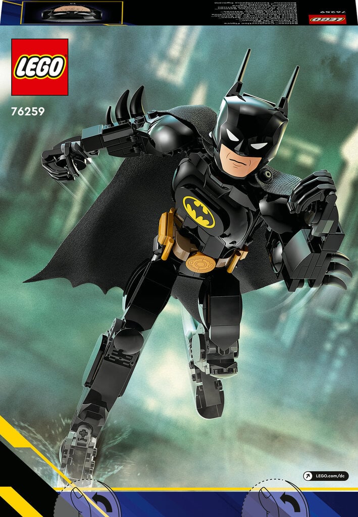 76259 LEGO® Super Heroes Rakennettava Batman™-hahmo hinta ja tiedot | LEGOT ja rakennuslelut | hobbyhall.fi