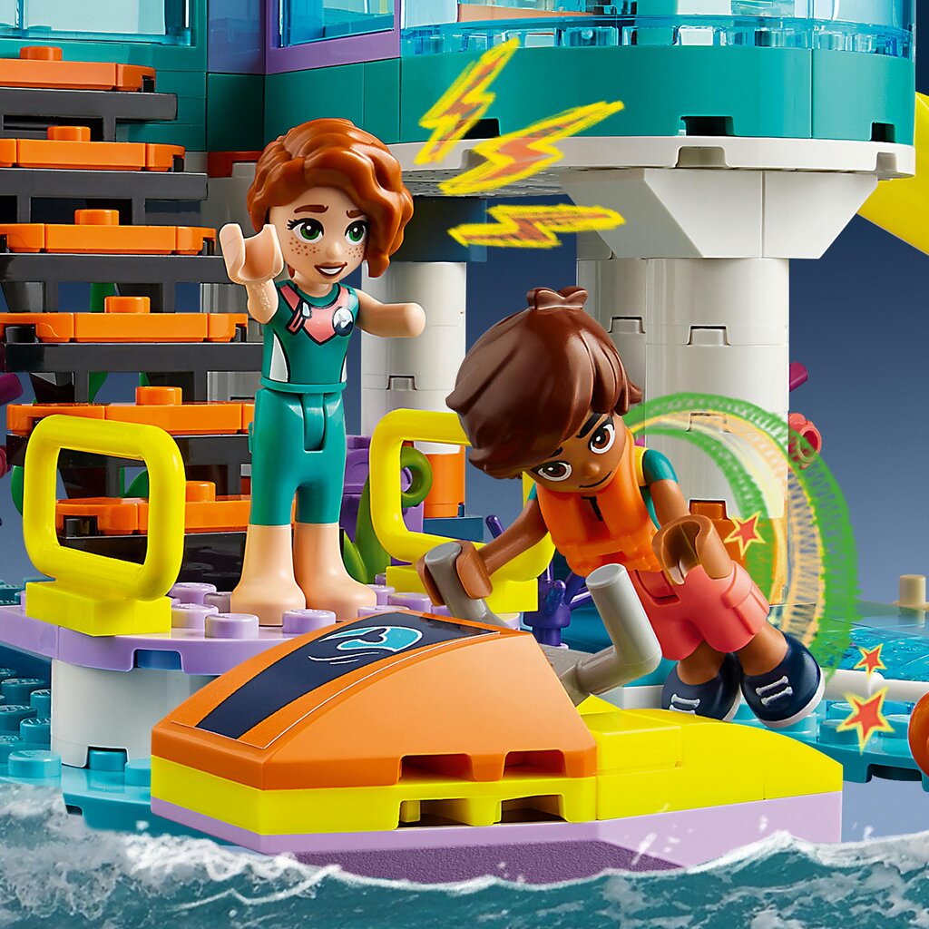 41736 LEGO® Friends meripelastuskeskus hinta ja tiedot | LEGOT ja rakennuslelut | hobbyhall.fi