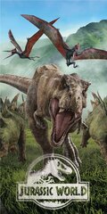 Lasten pyyhe Jurassic World, 70x140 cm hinta ja tiedot | Pyyhkeet | hobbyhall.fi
