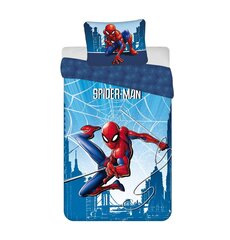 Lasten vuodevaatteet Spiderman 140x200, 2-osainen setti hinta ja tiedot | Vuodevaatteet lapsille | hobbyhall.fi
