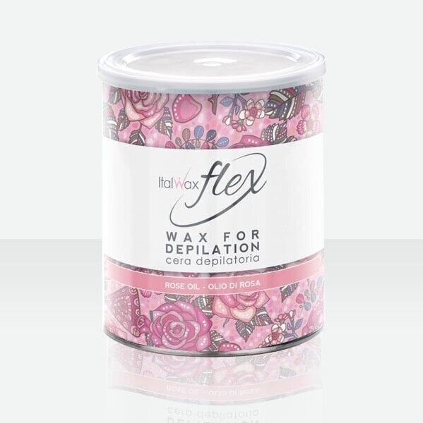 ITALWAX TIN FLEX Formula karvanpoistovaha ROSE OIL 800ml