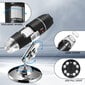 Digitaalinen mikroskooppi 1600x USB + puhelinliitäntä hinta ja tiedot | Mikroskoopit ja teleskoopit | hobbyhall.fi