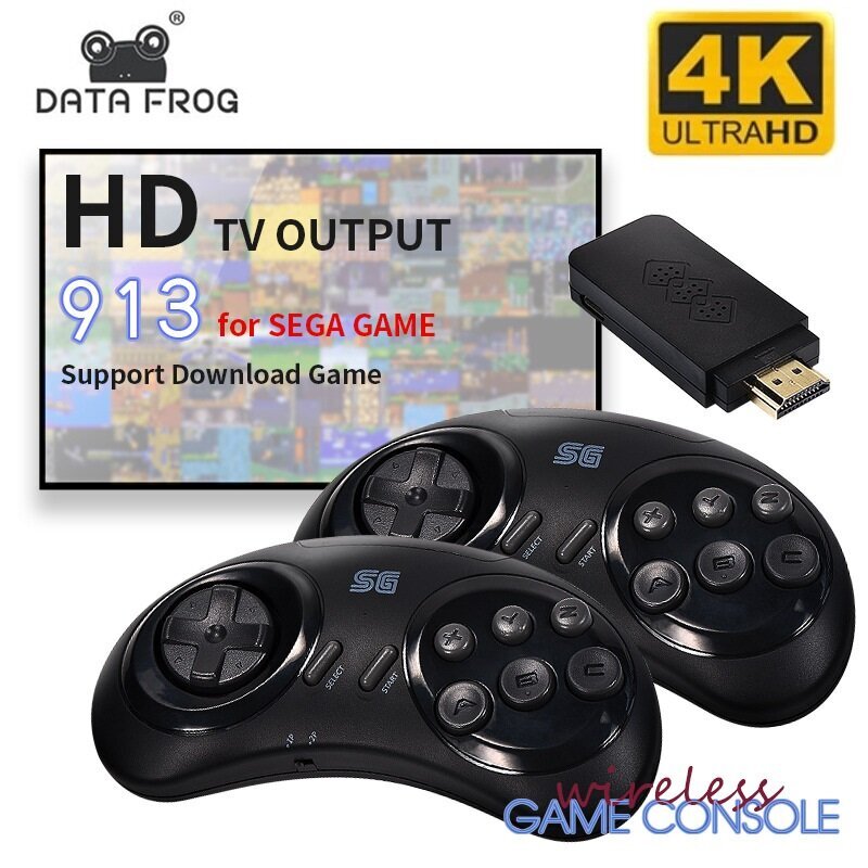 Data Frog Y2 SG900 Langaton Retro Classic TV-pelikonsoli, 913 erilaista peliä. hinta ja tiedot | Pelikonsolit | hobbyhall.fi