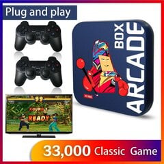 Data Frog Arcade Box, langaton konsoli klassisille retro-tv-peleille, 33000+ erilaista peliä. hinta ja tiedot | Pelikonsolit | hobbyhall.fi