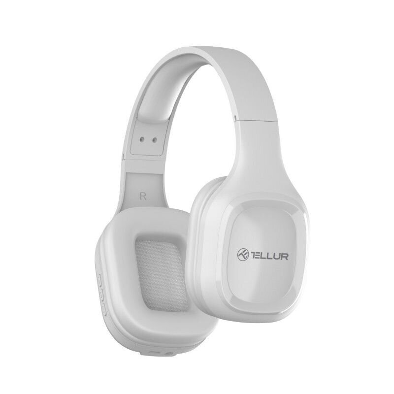 Tellur Pulse White Langattomat Over-Ear-kuulokkeet hinta ja tiedot | Kuulokkeet | hobbyhall.fi