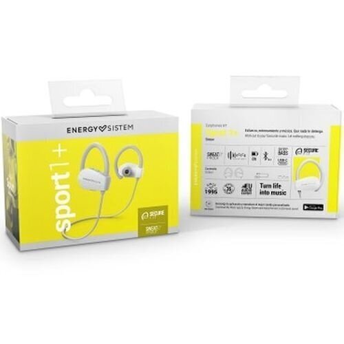 ENERGY SPORT 1+, white hinta ja tiedot | Kuulokkeet | hobbyhall.fi