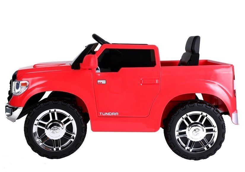 Toyota Tundra, yksittäinen sähköauto lapsille, punainen hinta ja tiedot | Lasten sähköautot | hobbyhall.fi