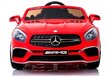 Yksittäinen sähköauto lapsille Mercedes SL65, punainen hinta ja tiedot | Lasten sähköautot | hobbyhall.fi