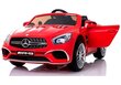 Yksittäinen sähköauto lapsille Mercedes SL65, punainen hinta ja tiedot | Lasten sähköautot | hobbyhall.fi