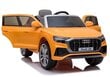 Lasten sähköauto Audi Q8 Keltainen hinta ja tiedot | Lasten sähköautot | hobbyhall.fi