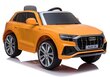 Lasten sähköauto Audi Q8 Keltainen hinta ja tiedot | Lasten sähköautot | hobbyhall.fi