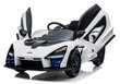 McLaren Senna sähköauto lapsille, valkoinen hinta ja tiedot | Lasten sähköautot | hobbyhall.fi