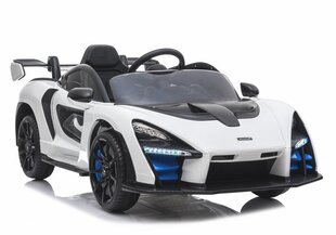 McLaren Senna sähköauto lapsille, valkoinen hinta ja tiedot | Lasten sähköautot | hobbyhall.fi