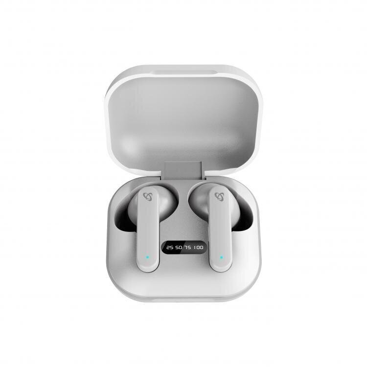 Sbox EB-TWS72 täysin langattomat kuulokkeet, valkoinen hinta ja tiedot | Kuulokkeet | hobbyhall.fi
