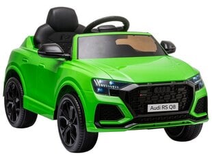 Audi RS Q8 yksipaikkainen sähköauto lapsille, vihreä hinta ja tiedot | Lasten sähköautot | hobbyhall.fi