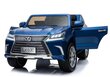 Lexus DK-LX570 sähköauto lapsille, sininen hinta ja tiedot | Lasten sähköautot | hobbyhall.fi