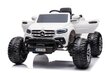 Mercedes Benz DK-MT950 yksipaikkainen sähköauto, valkoinen hinta ja tiedot | Lasten sähköautot | hobbyhall.fi