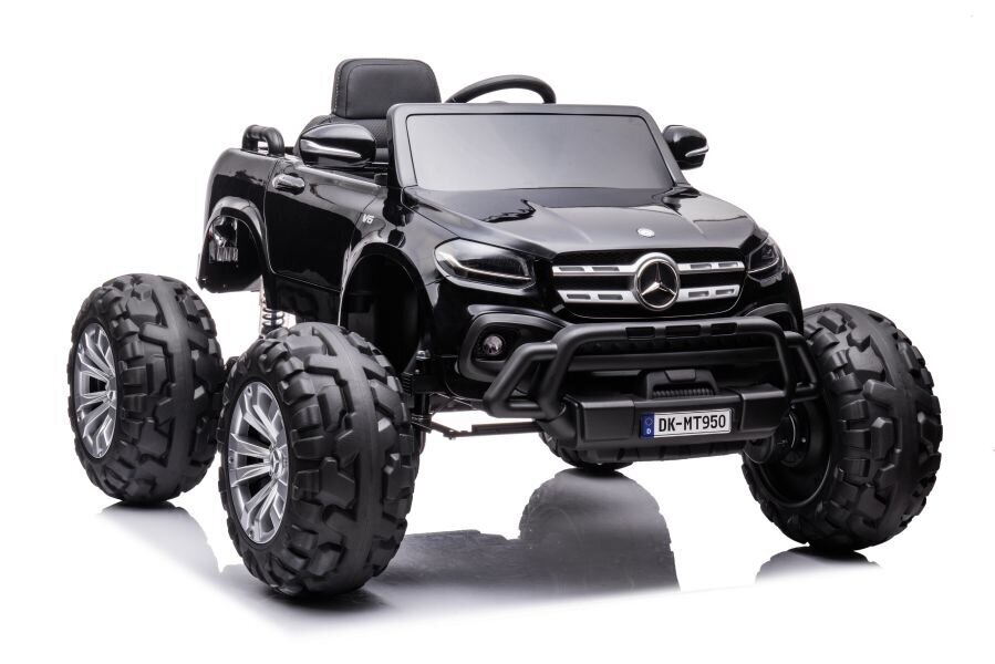 Mercedes Benz DK-MT950 yksipaikkainen sähköauto, musta hinta ja tiedot | Lasten sähköautot | hobbyhall.fi