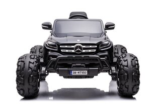 Mercedes Benz DK-MT950 yksipaikkainen sähköauto, musta hinta ja tiedot | Lasten sähköautot | hobbyhall.fi