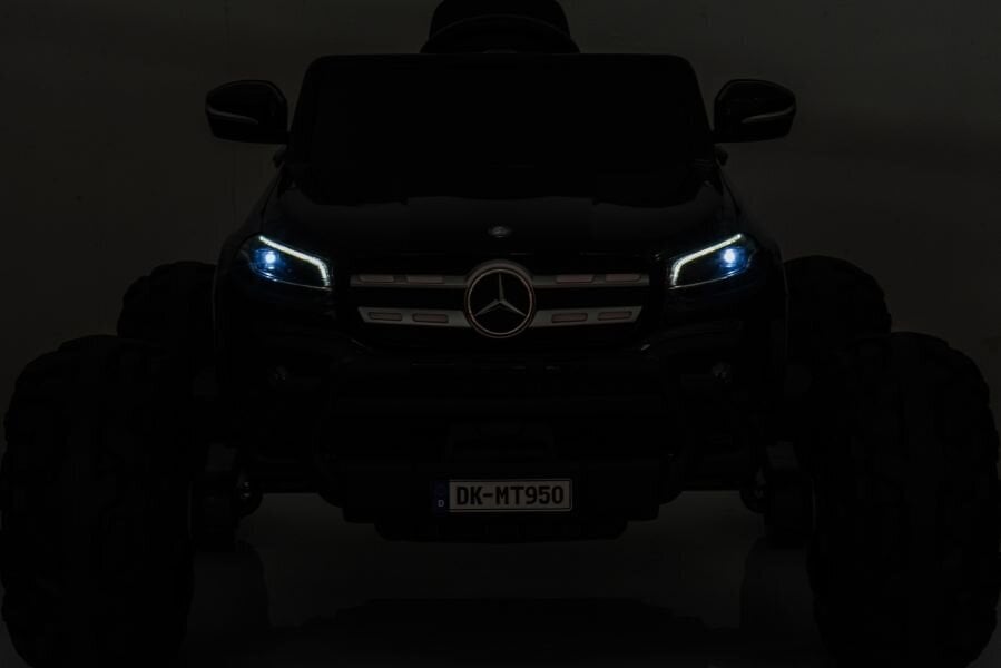 Mercedes Benz DK-MT950 yksipaikkainen sähköauto, musta hinta ja tiedot | Lasten sähköautot | hobbyhall.fi