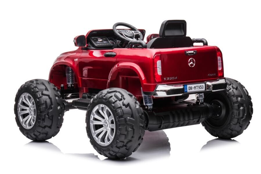 Mercedes Benz DK-MT950 yksipaikkainen sähköauto, punainen hinta ja tiedot | Lasten sähköautot | hobbyhall.fi