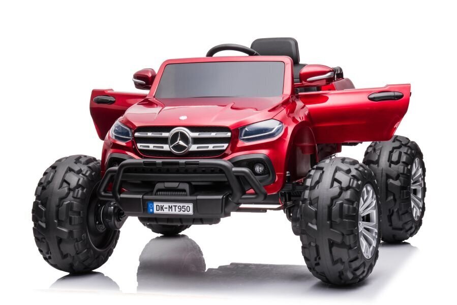 Mercedes Benz DK-MT950 yksipaikkainen sähköauto, punainen hinta ja tiedot | Lasten sähköautot | hobbyhall.fi