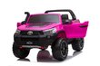 Toyota Hilux sähköauto lapsille, vaaleanpunainen hinta ja tiedot | Lasten sähköautot | hobbyhall.fi