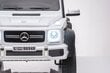 Yksittäinen sähköauto lapsille 6x6 Mercedes Benz G63, valkoinen hinta ja tiedot | Lasten sähköautot | hobbyhall.fi