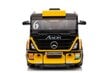 Mercedes-Benz Axor XMX622 yksipaikkainen sähköauto perävaunun kanssa, keltainen hinta ja tiedot | Lasten sähköautot | hobbyhall.fi