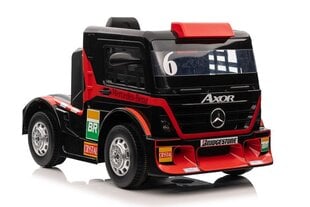 Mercedes-Benz Axor XMX622, yksipaikkainen sähköauto lapsille, punainen. hinta ja tiedot | Lasten sähköautot | hobbyhall.fi