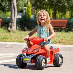Sähköinen mönkijä lapsille Feber 6V, punainen hinta ja tiedot | Lasten sähköautot | hobbyhall.fi