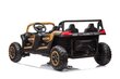 Tehokas 4x4 sähköauto lapsille 4x4 bagis A033 24V, kultaa hinta ja tiedot | Lasten sähköautot | hobbyhall.fi