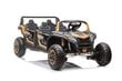 Tehokas 4x4 sähköauto lapsille 4x4 bagis A033 24V, kultaa hinta ja tiedot | Lasten sähköautot | hobbyhall.fi