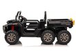 Kaksoissähköauto lapsille Bagis XMX623B 24V, musta hinta ja tiedot | Lasten sähköautot | hobbyhall.fi