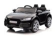 Sähköauto lapsille Audi TT RS, musta hinta ja tiedot | Lasten sähköautot | hobbyhall.fi