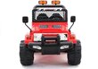 Yksipaikkainen sähköauto Jeep Raptor S618, punainen hinta ja tiedot | Lasten sähköautot | hobbyhall.fi